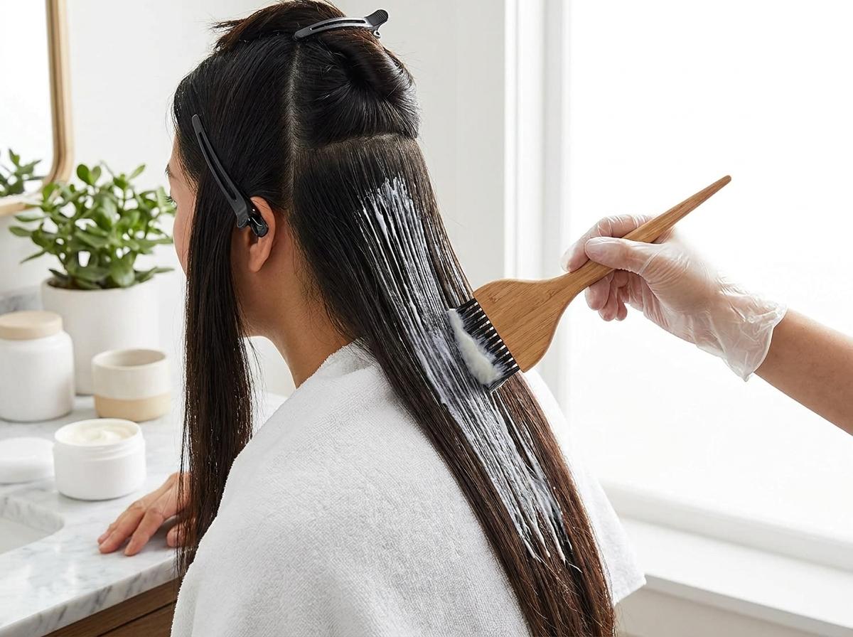 Hấp dầu định kỳ giúp chăm sóc và phục hồi tóc hư tổn